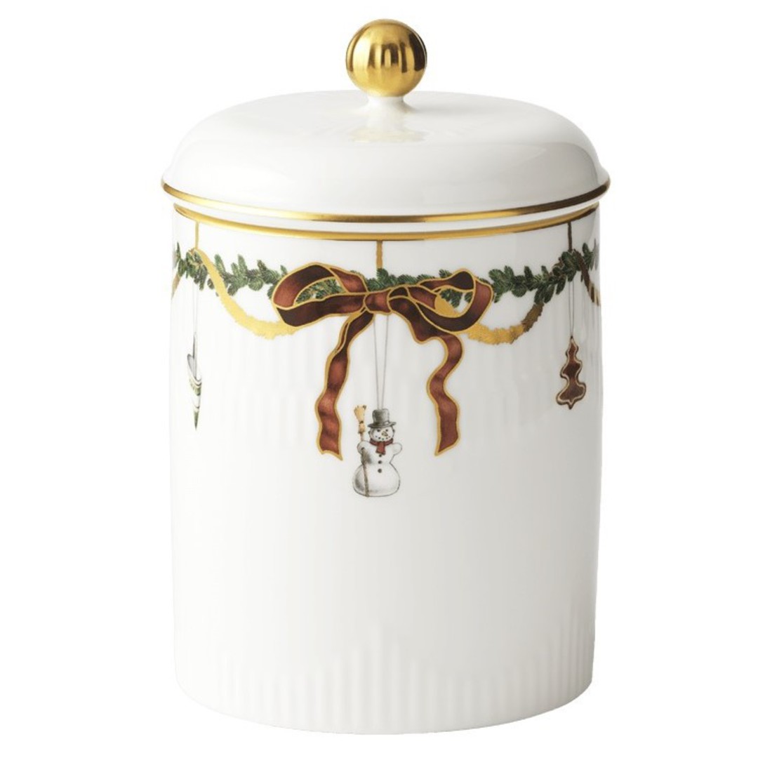 Starfluted Christmas Canister *Indent image 0